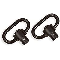 Eagle Rock Gear- QD Sling Swivels 1.25 pulgadas- botón de liberación rápida- paquete de 2